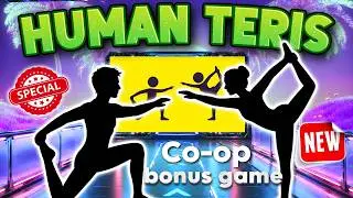 HUMAN TETRIS | 2-Player Co-op | Immersive Interactive Warm-Up | Bonus Surprise Game at the End