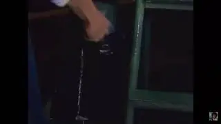 Bob Ross beating the devil out of it