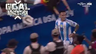 Argentina Scores at COPA Final