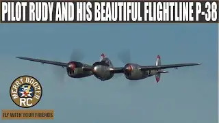 RUDY's FlightLine P-38L Lightning "Pacific Silver" 1600mm (Fun Flight)