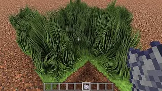 realistic grass in minecraft