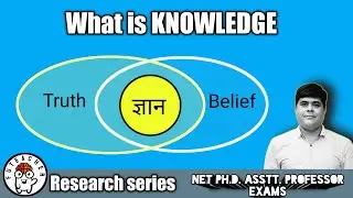 What is Knowledge: Hindi Meaning/ज्ञान क्या है/ UGC NET/Ph.D