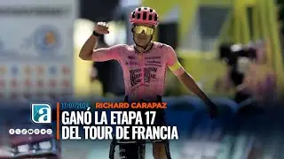 Richard Carapaz hace historia en el Tour de Francia