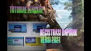 DAPODIK: TUTORIAL LENGKAP CARA REGISTRASI OFFLINE