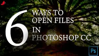 Different ways to Open files in Photoshop CC 2020 | Photoshop tutorials