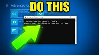 [FIXED] REAGENTC.EXE: The Windows RE image was not found