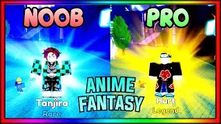 Going From NOOB To PRO In Anime Fantasy I Got Insane Units I Roblox