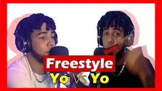 Entreno con los EJERCICIO Para IMPROVISAR RAP 👀✔ | QUIEN GANA? YO o YO?