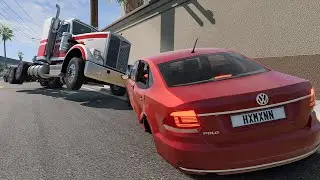 Realistic accidents and crazy drivers - BeamNG Drive