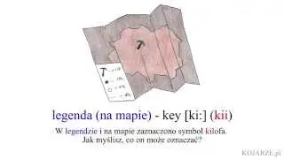 legenda (na mapie) - key [ki:] (kii) - legenda po angielsku