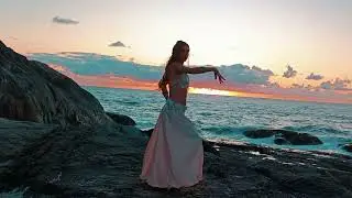 Fusion Bellydance - Ingrid- Sunrise at the beach