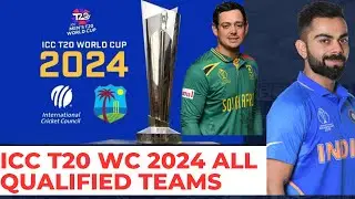 All 20 qualifier teams of ICC T20 WC 2024 🔥