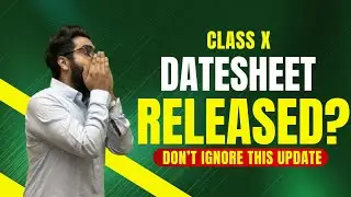 Class 10 Date Sheet 2025 Released 🤯| CBSE Date Sheet 2025 Out | CBSE Latest News Class 10 😱