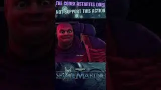 The Codex Astartes Does Not Support This Action #gaming #warhammer #spacemarine #shorts