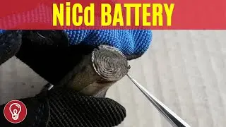 NiCd, Nickel-Cadmium Battery Teardown