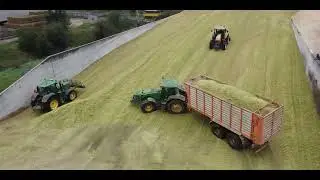 Siláže 2023 /  Matejovce / Case , John Deere , Claas , Valtra