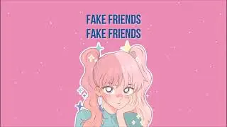 Margad   Fake Friends (Lyric Video)