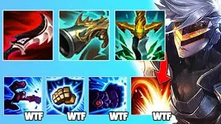VI... BUT I BUILD FULL LETHALITY AND 1 COMBO = 1 KILL! FULL AD VI TOP GAMEPLAY! - League of Legends