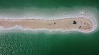 Dead Sea by Drone - 4K DJI Mavic Mini 2 - Cinematic || Epic Aerial Footage || Lowest Place On Earth