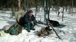 Бензопила, палатка и печка в тайге (вторая часть)