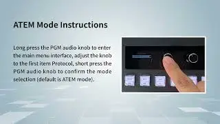 [KATO VISION] KT-KD50X Switchboard control panel (For ATEM Switcher/vMix Software)