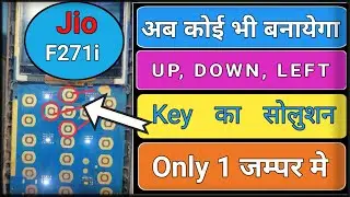 jio f271i up,down,and left key solution in one jumper||jiof271i अप,डाऊन,लेफ्ट कि सोलुशन 1 जम्पर से