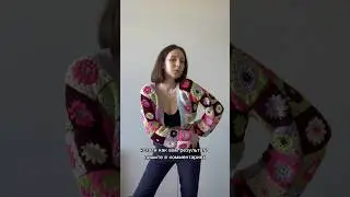 Связала вот такой кардиган левой рукой 👋