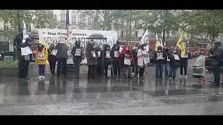 Paris'de "Kayıplar Haftası' eylemi..