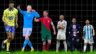 Tallest Footabller in the World - Height COMPARISON: