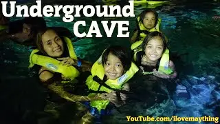 Hulyan and Maya's Adventures: A Cenote in Cancun MEXICO!? An Underground Cenote Cave! Swimming Fun!