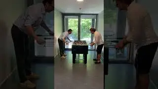 Eine kleine Aufwärmphase vor dem Konzert