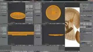 [Blender] Curve-Modeling (rotation)