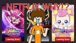 My reaction that GLITTER FORCE IS LEAVING NETFLIX!! 😭😭😭😭