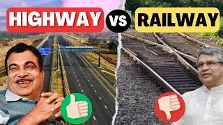 Highways vs Railways: Which is Better in India? A Comprehensive Comparison #explained #roads #rail