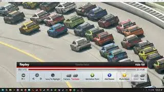 Dale earnhardt crash accidental recreation