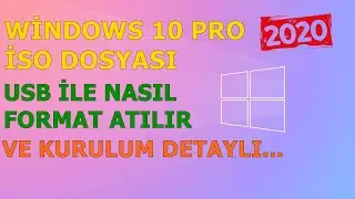Windows 10 Pro USB İle Format Nasıl Atılır Kurulumu & Full İndir @2020 [Güncel]