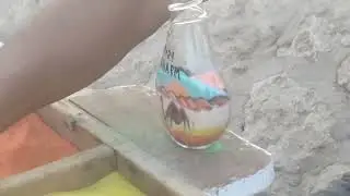 Египет отель Гранд Оазис, картина из песка 👍 👍👍👍👍
