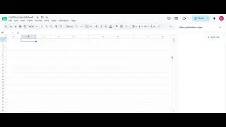 How to insert a Date selection in Google Sheets