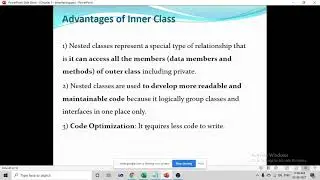 040 Inner class in Java Part 1