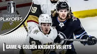 Vegas Golden Knights vs. Winnipeg Jets: First Round, Gm 4 | Full Game Highlights