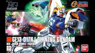 HGFC 127 GF13-017NJ Shining Gundam | ProtoMet's Gunpla