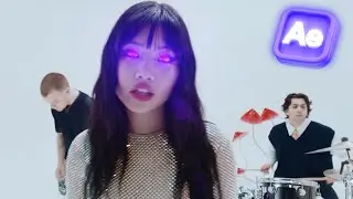 How to Make this CRAZY LASER EYE effect! (After Effects)