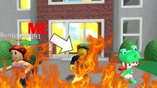 I made a Fire Highschool Building - Roblox