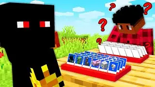 Nous jouons Qui Est Ce sur Minecraft!!