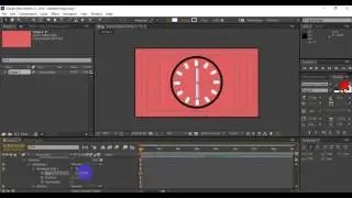 simple clock adobe after effects