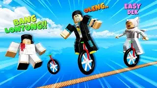СКАТИСЬ на ОДНОКОЛЁСНОМ ВЕЛОСИПЕДЕ в ROBLOX ! 😱 Roblox Unicycle