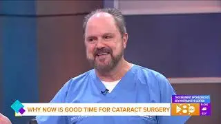Have cataracts?  Why now is the best time to call to schedule.  Dr. Whitman explains on GMT.