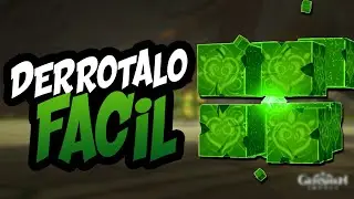 🌿 Como Vencer al Hipostasis Dendro 🌿 | ¿El Mejor Cubo? | Genshin Impact