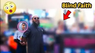 The Christian preacher was afraid of the Bible😳 | Dawah