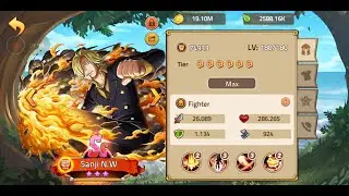 Upgrade Marco 9 Star, Sanji NW 8 Star, Jinbei 8 Star Epic Treasure One Piece Gaming 2021